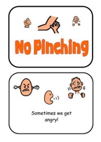 No pinching