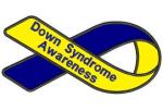 Down syndrome awareness ribbon